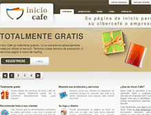 Tablet Screenshot of iniciocafe.com